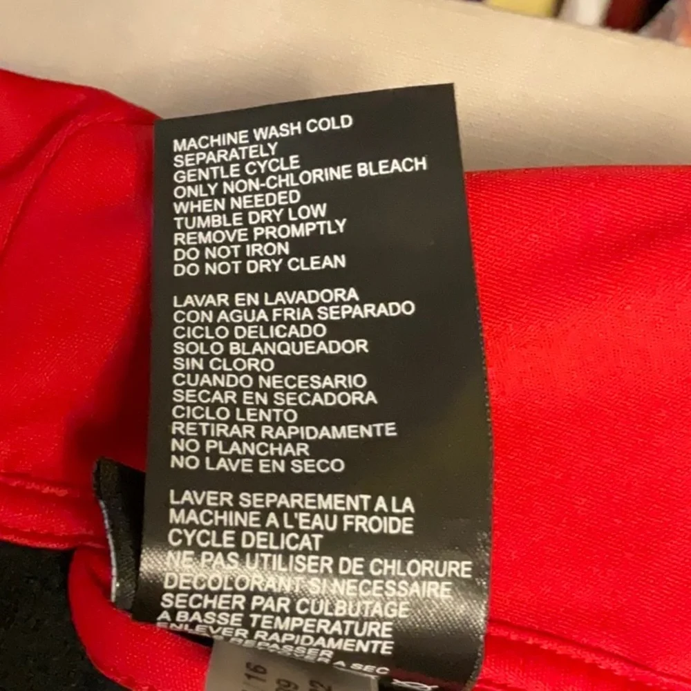 Adidas Red and Black Hoodie